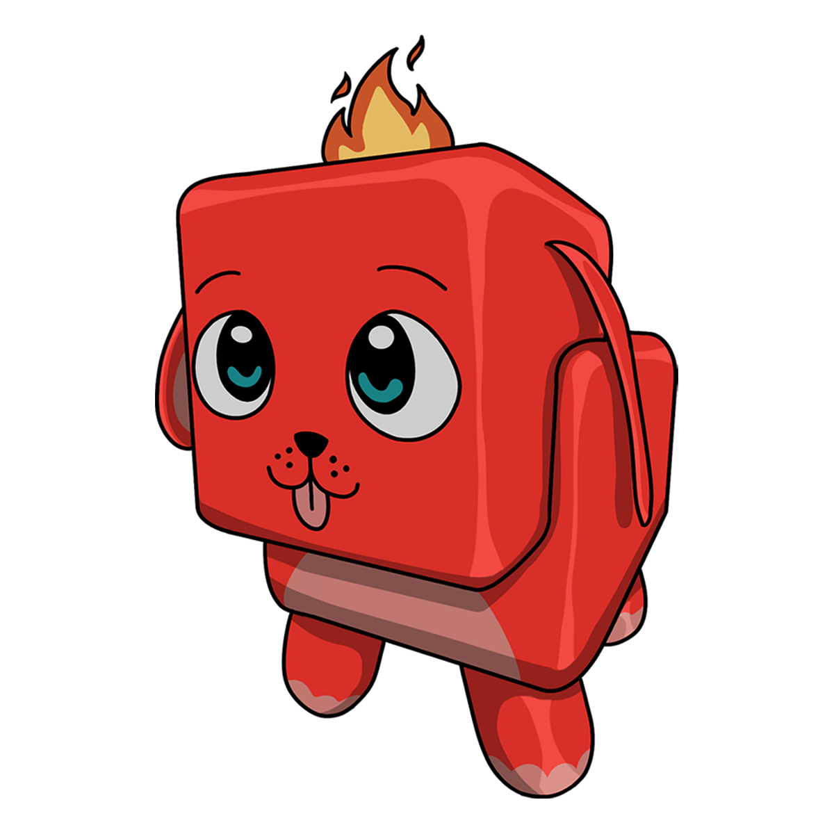 Fire Dog Pet