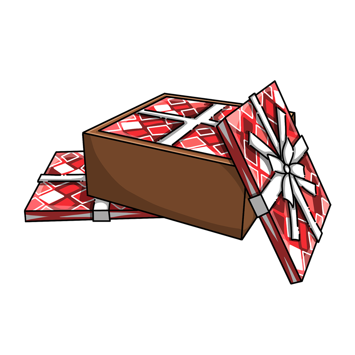 Box of Red Wrapping Paper