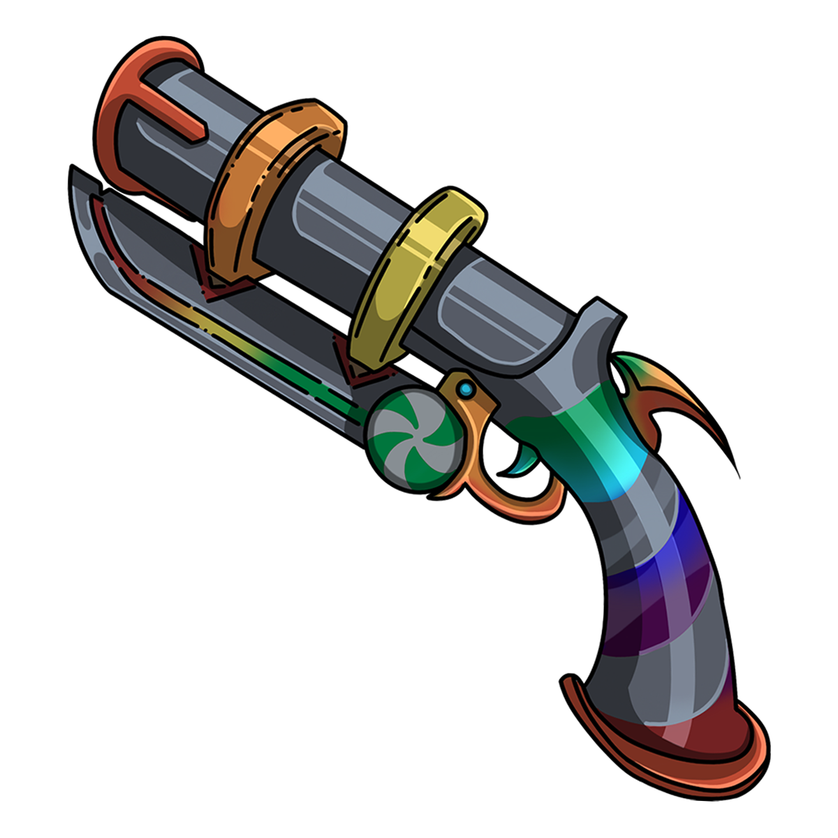 Chroma Swirly Gun