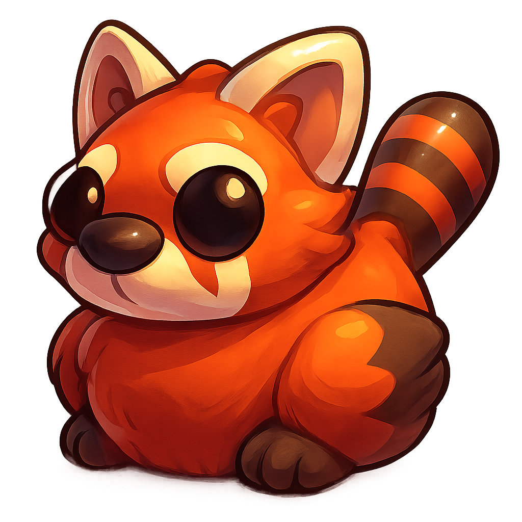 Red Panda Ducky