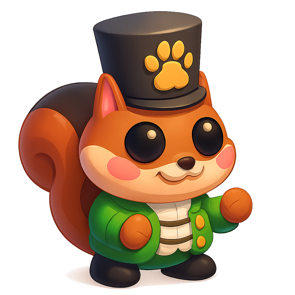 Nutcracker Squirrel