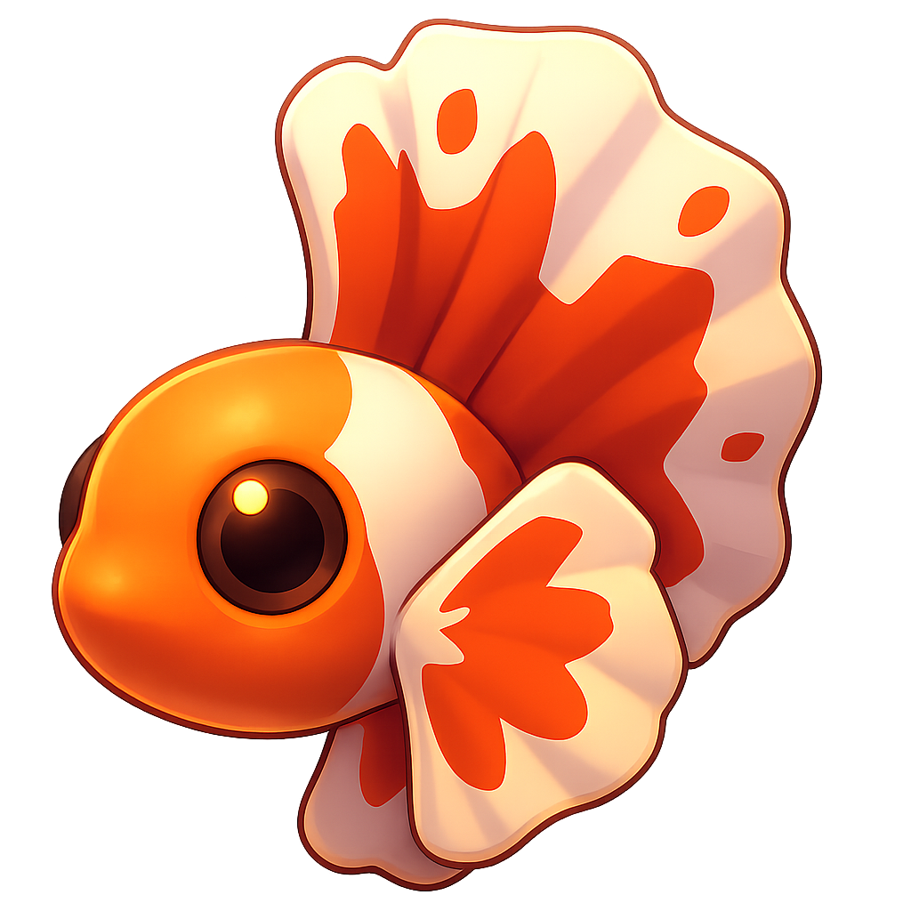 MFR Orange Betta Fish
