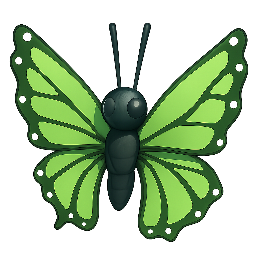 NFR Green Butterfly