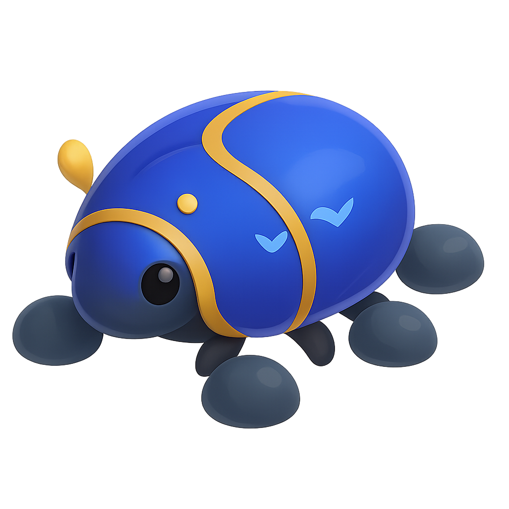 MFR Giant Blue Scarab