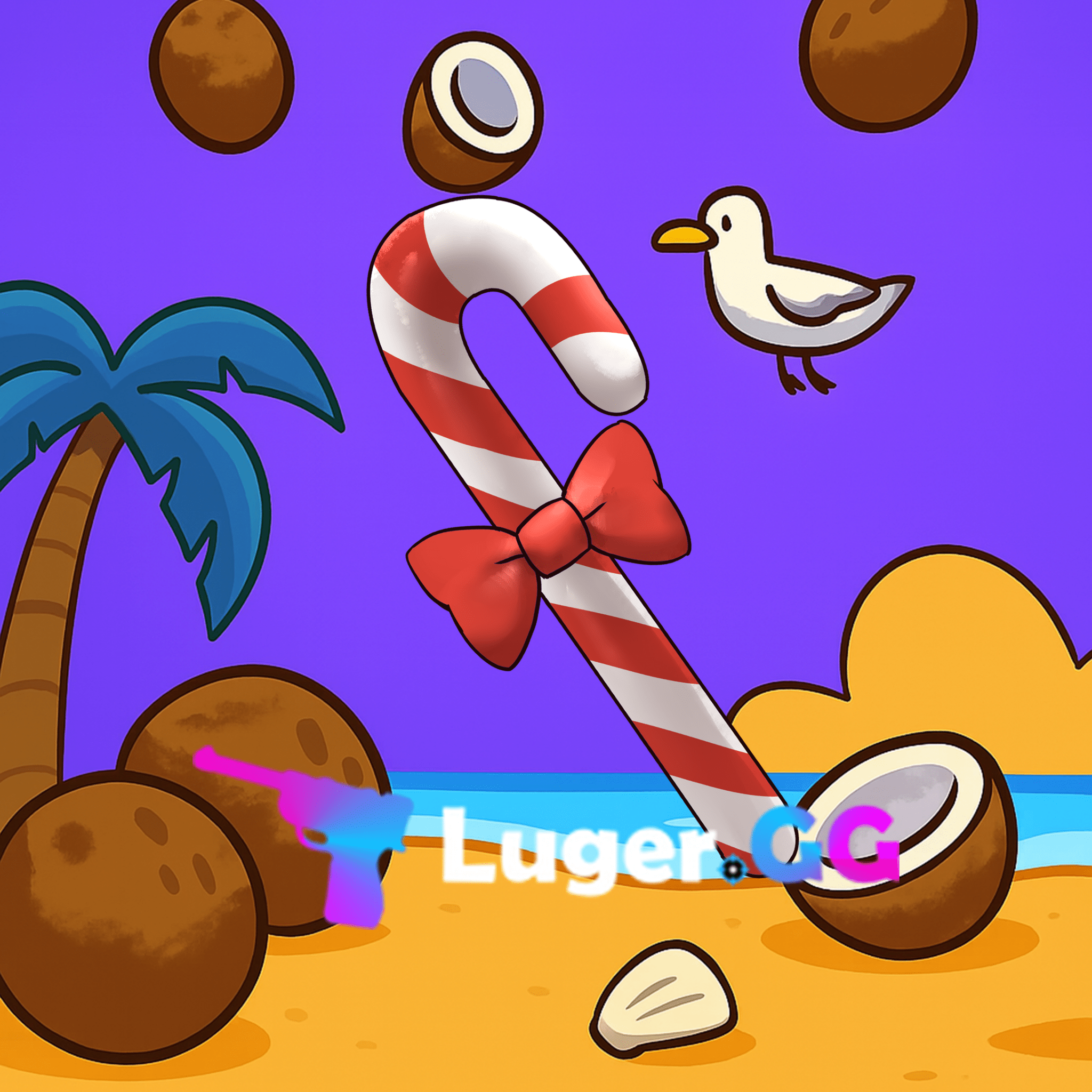 Candy Cane Knife