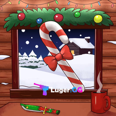 Candy Cane Knife