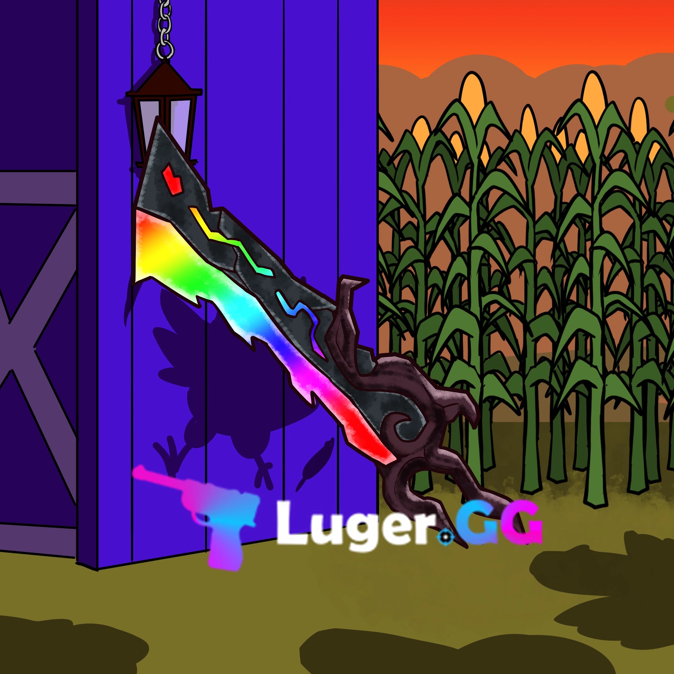 Chroma Elderwood Blade Knife - Halloween 2022