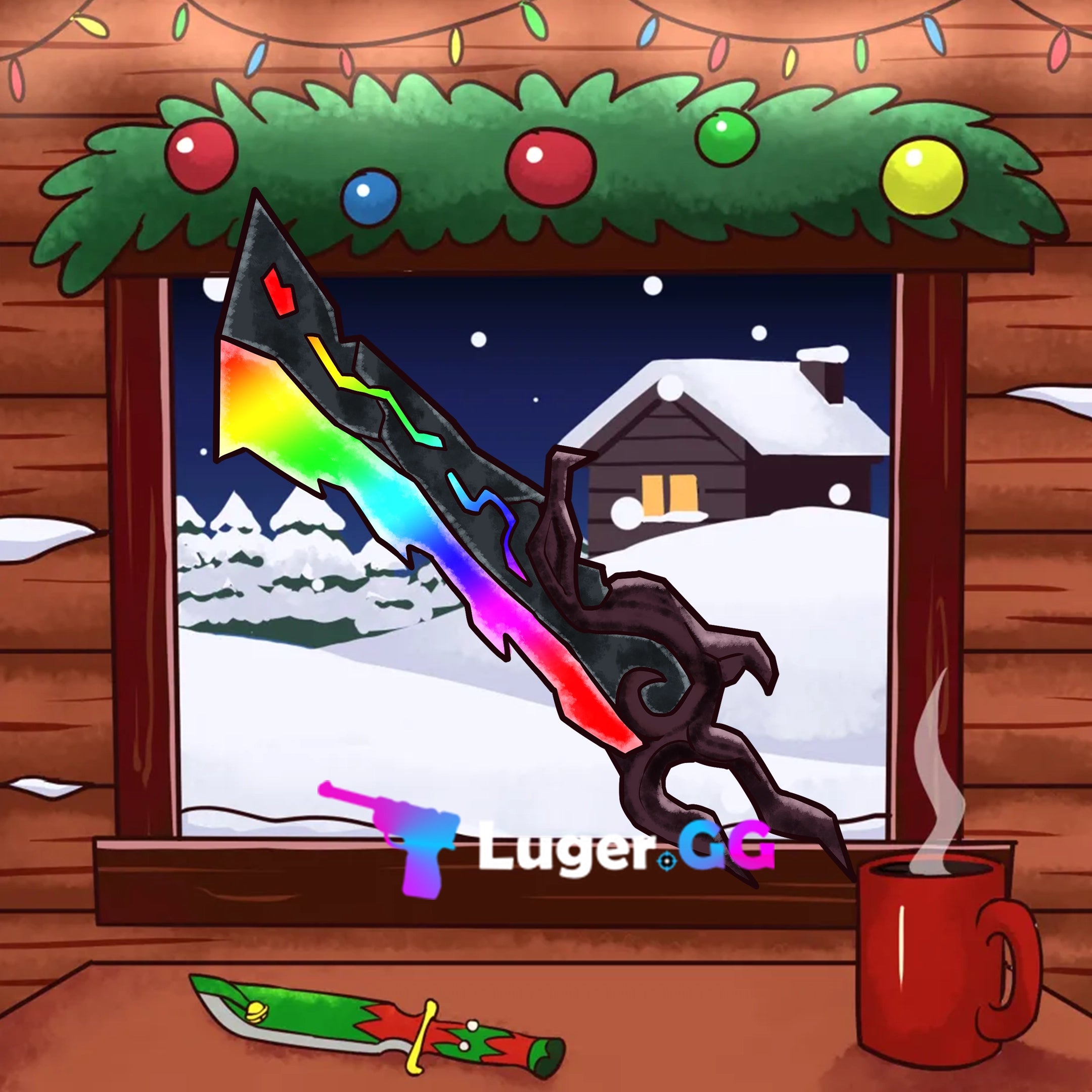 Chroma Elderwood Blade Knife - Halloween 2022