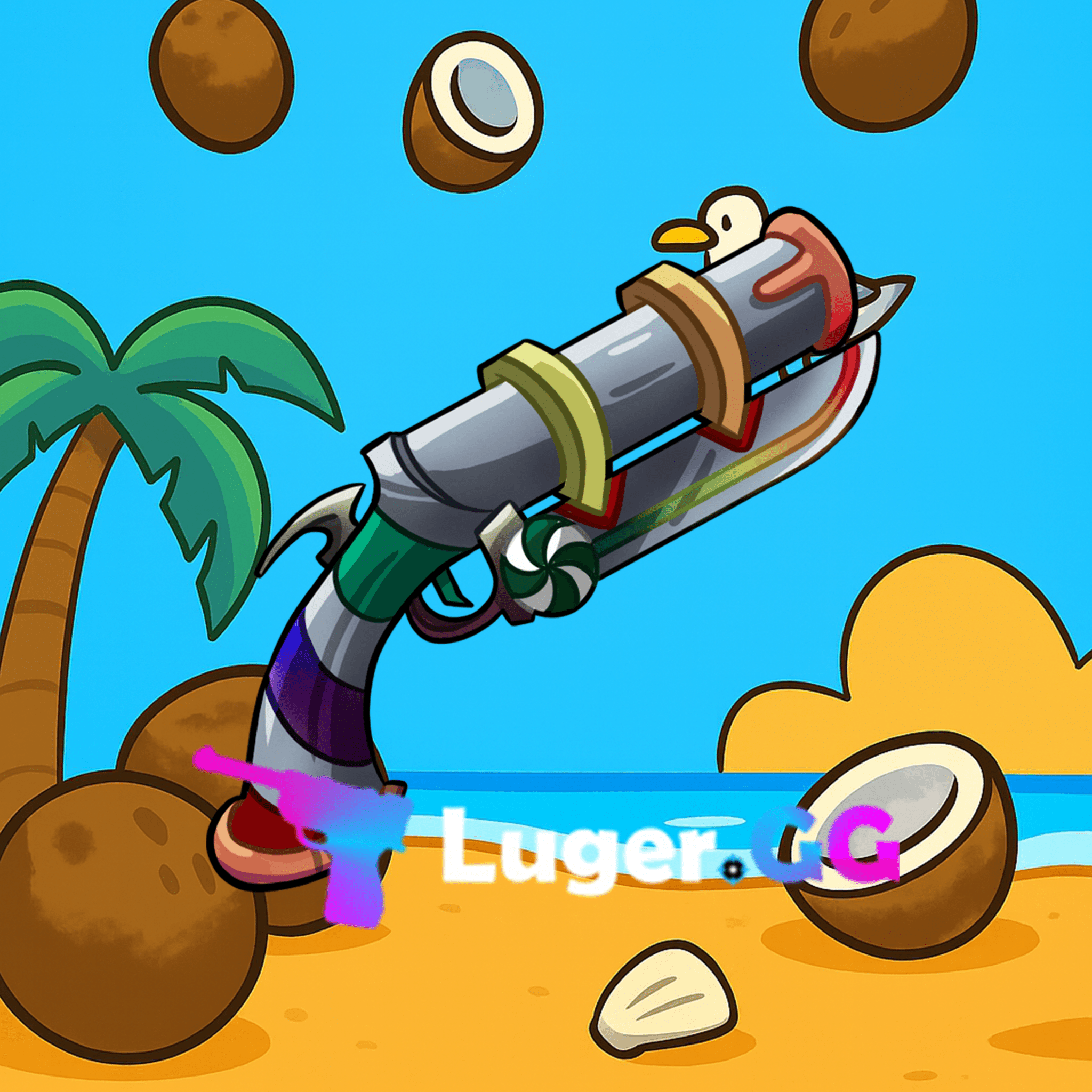 Chroma Swirly Gun