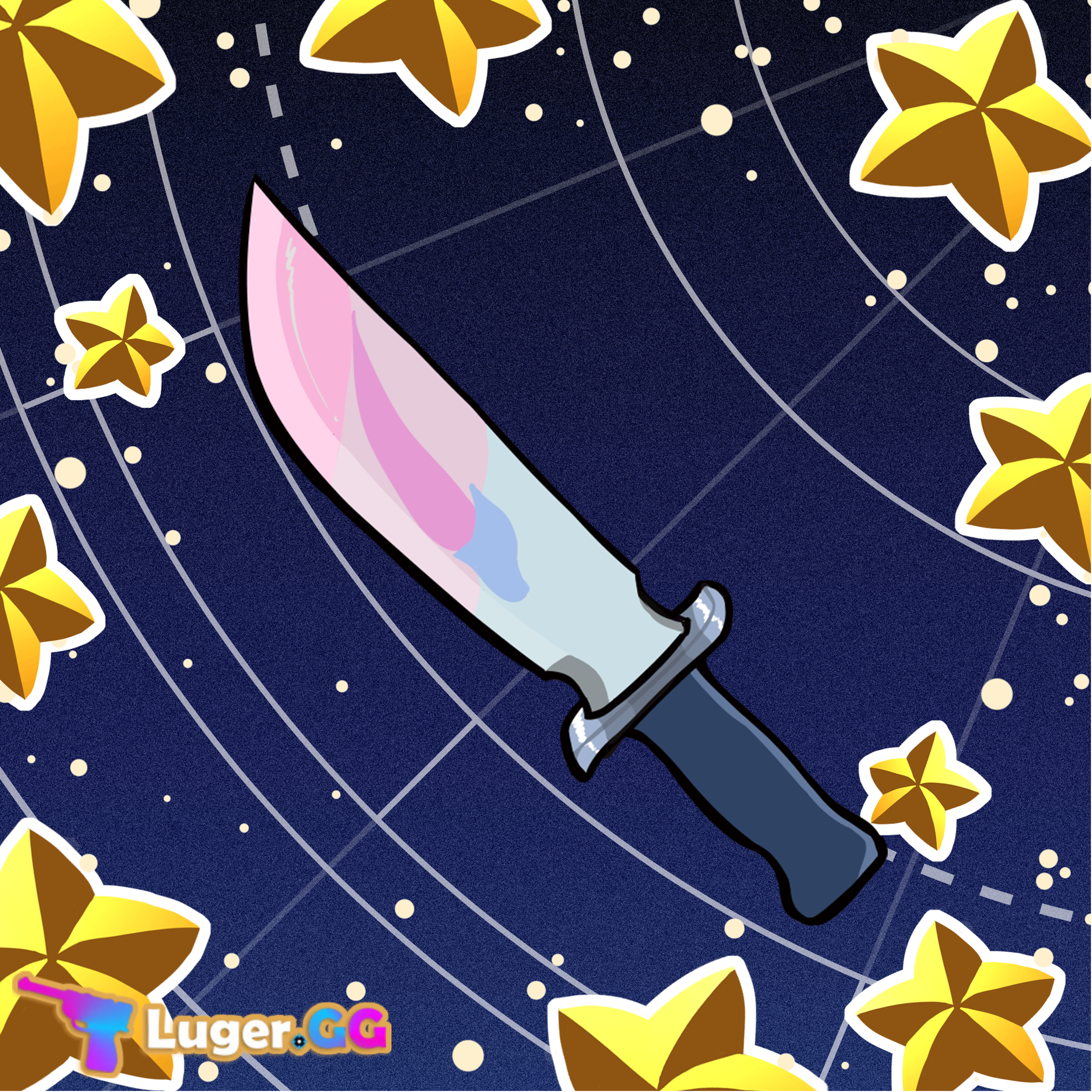 Cotton Candy Knife