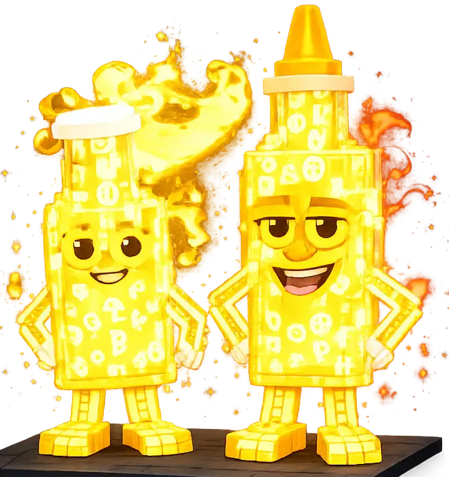 Divine Ketchuru and Musturu