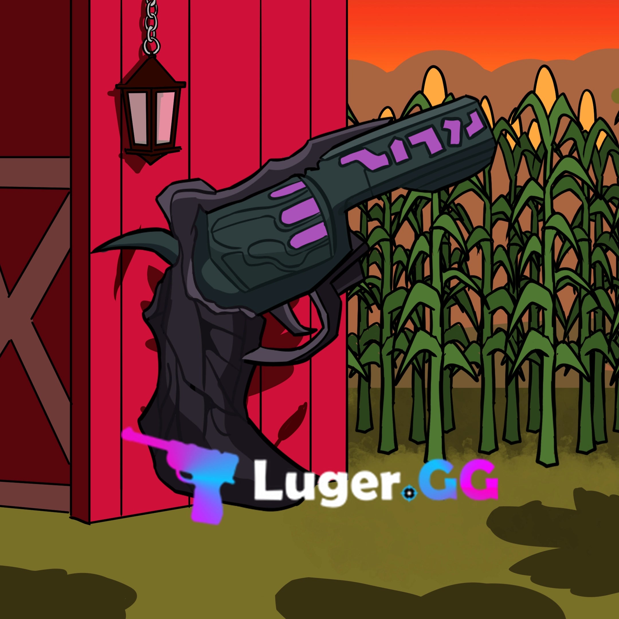 Elderwood Revolver Gun