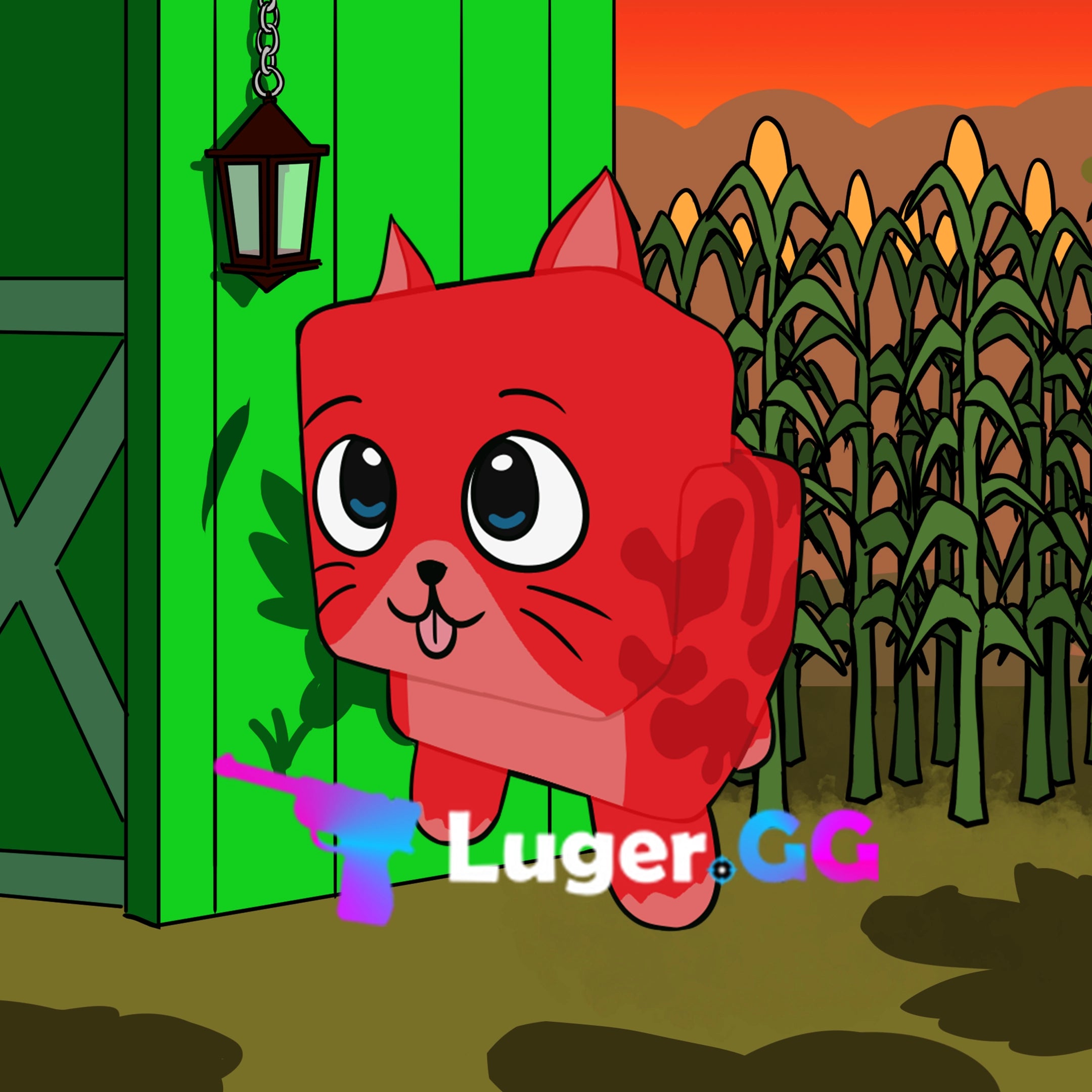 Fire Cat Pet