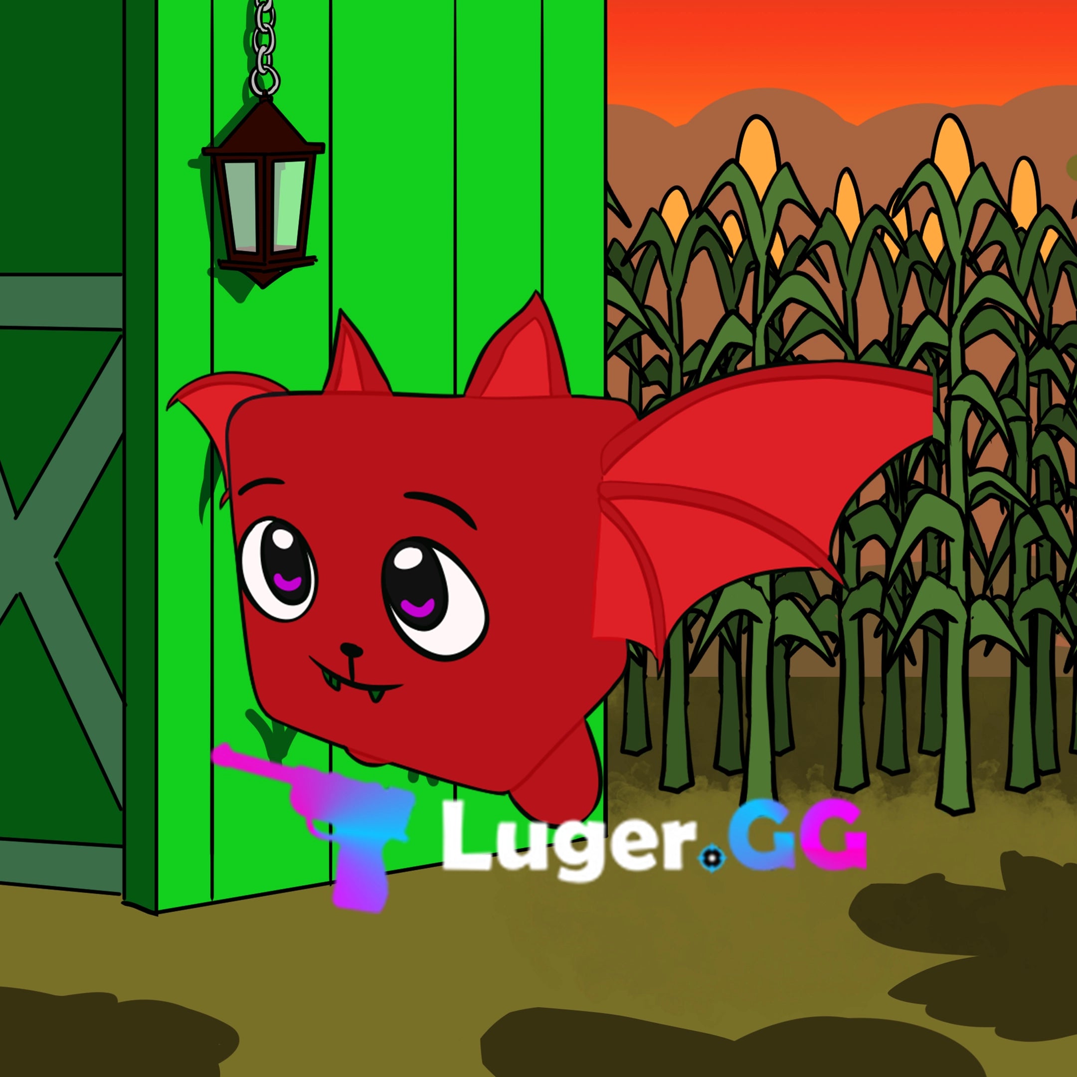 Fire Bat Pet
