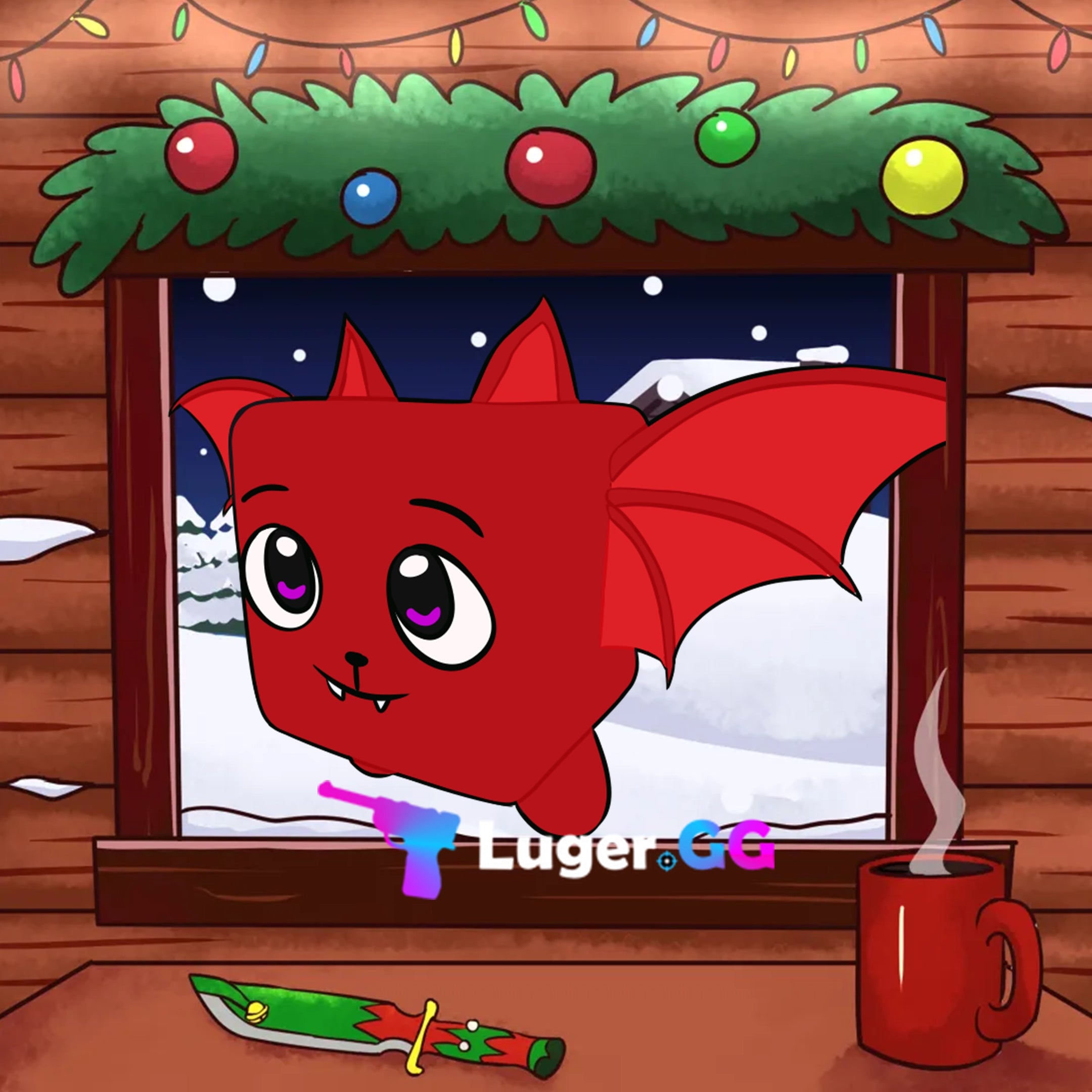 Fire Bat Pet