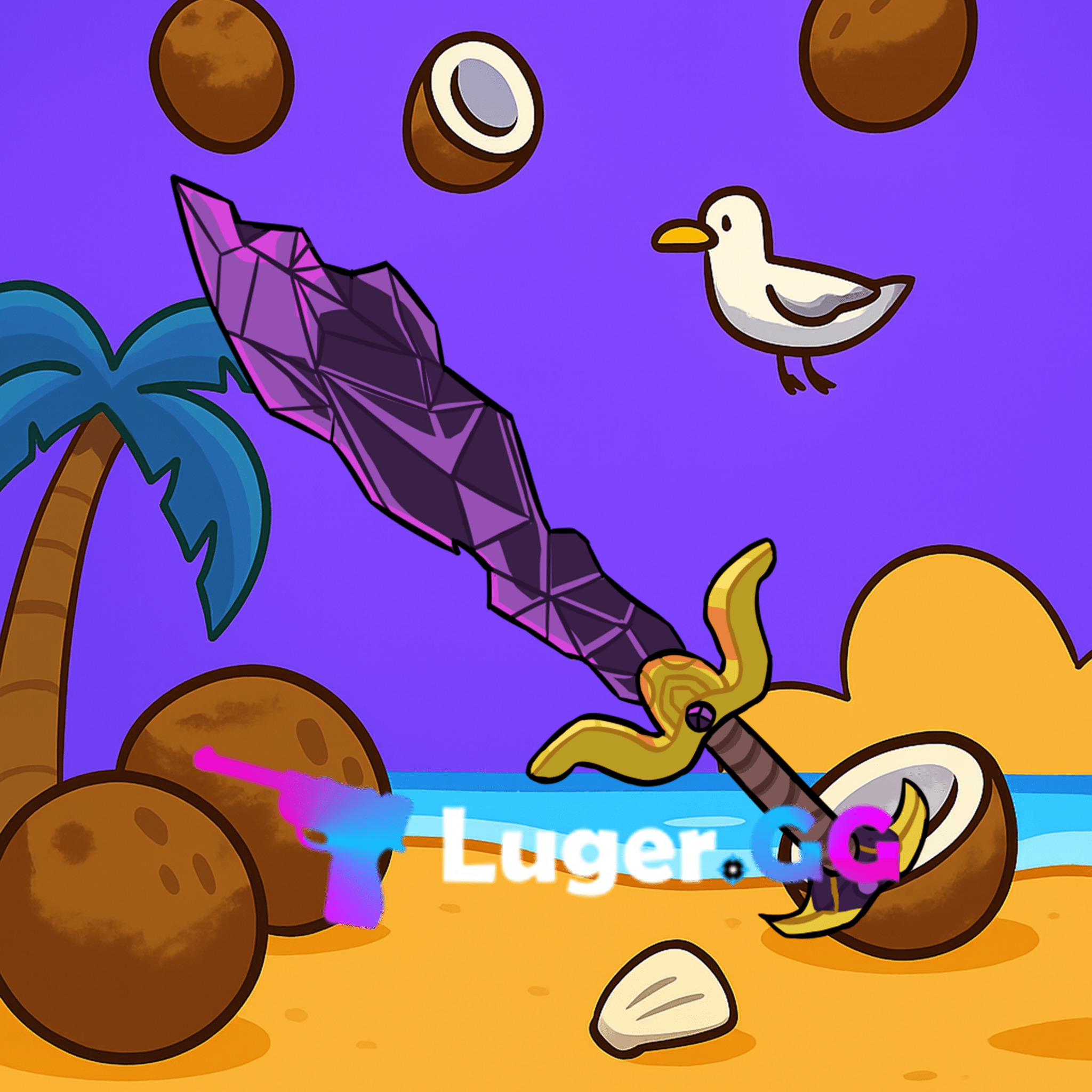 Gemstone Knife