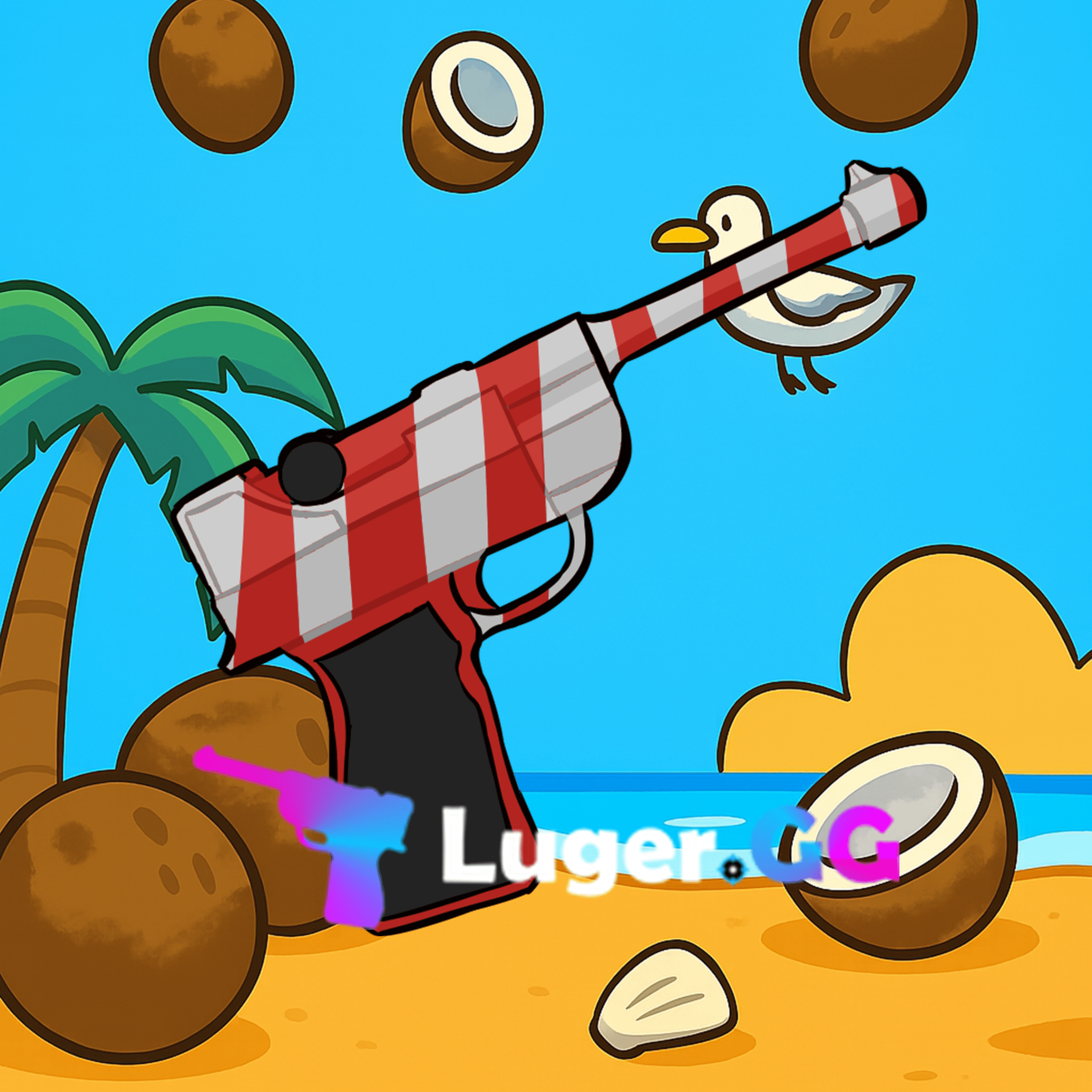 Lugercane Gun