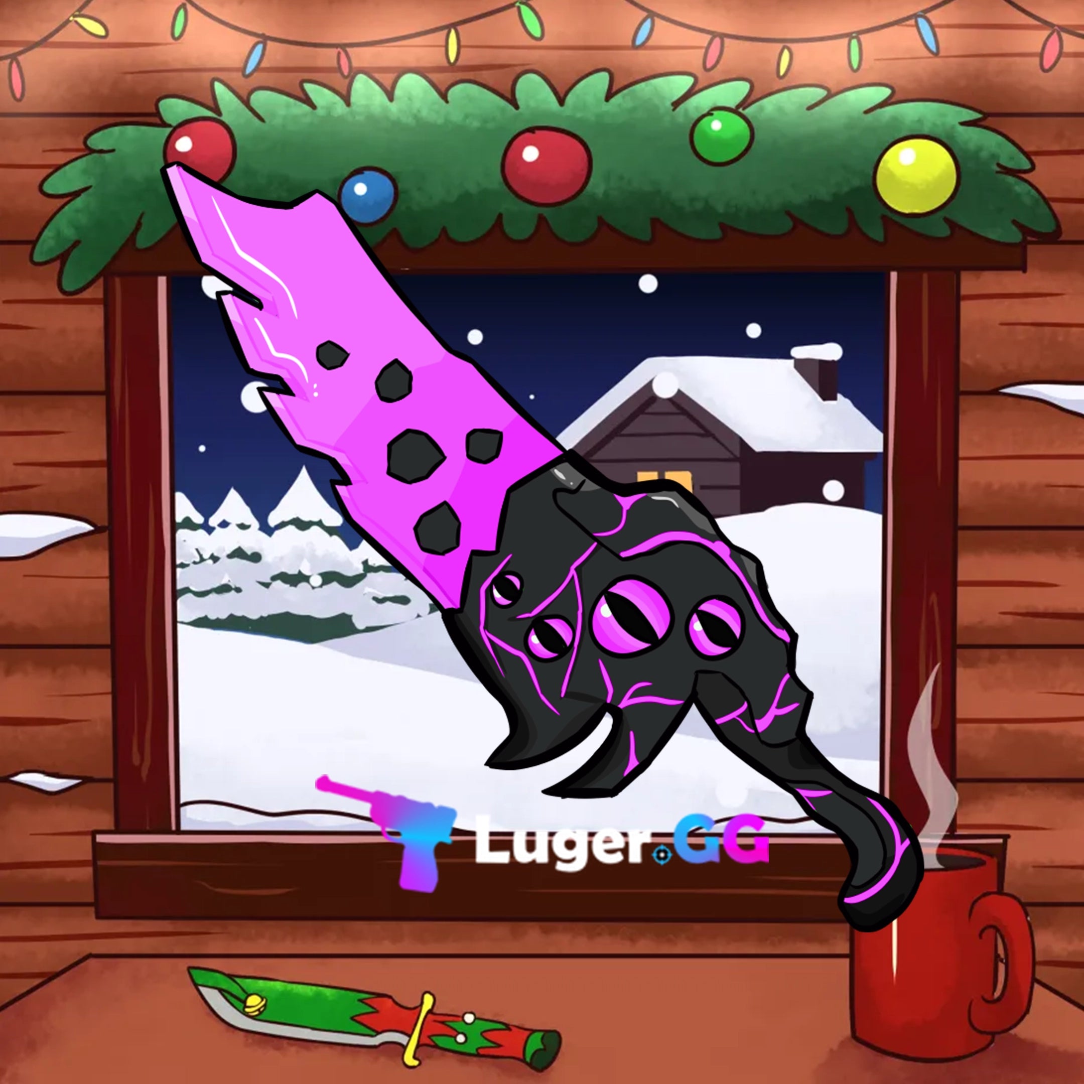 Purple Seer Knife