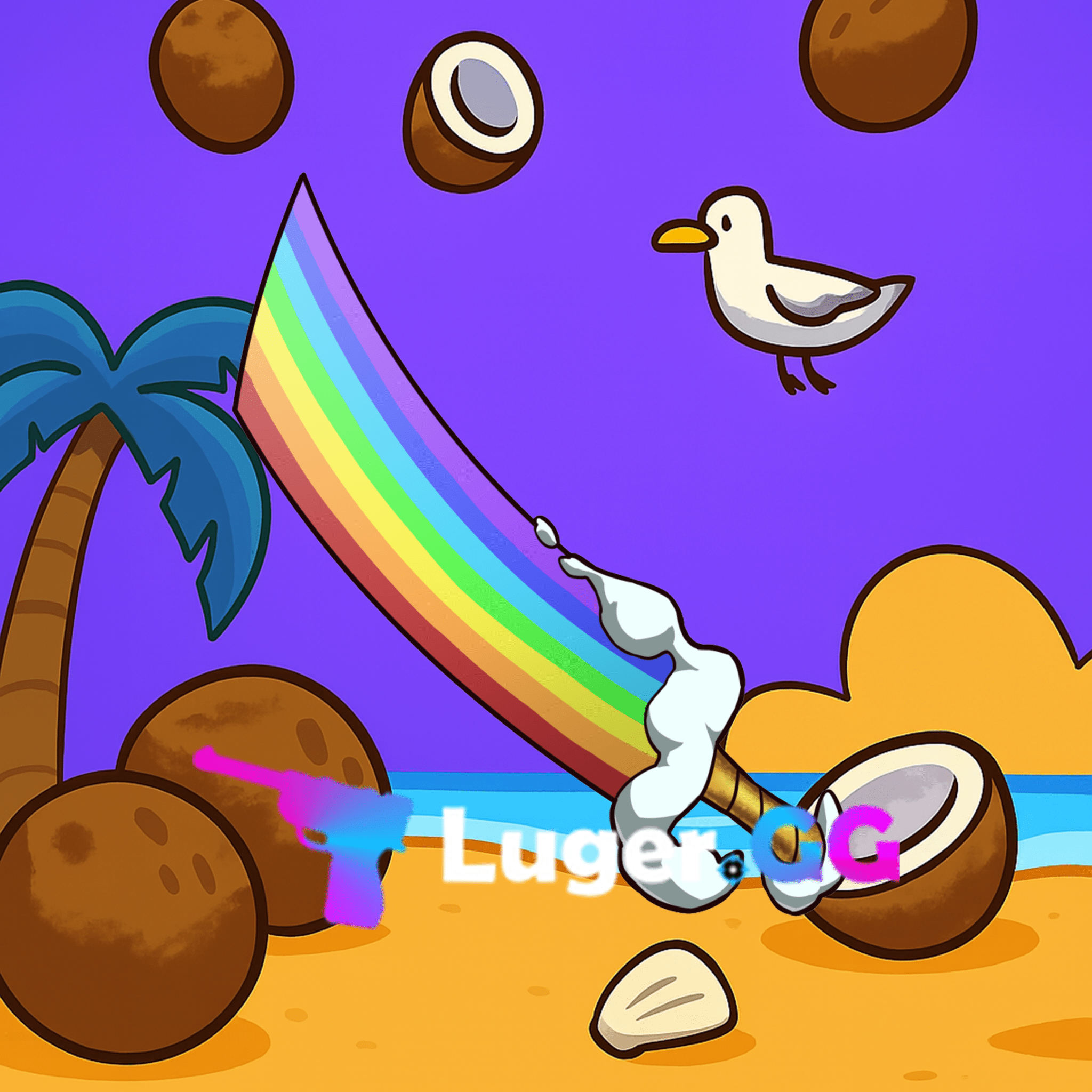 Rainbow Knife