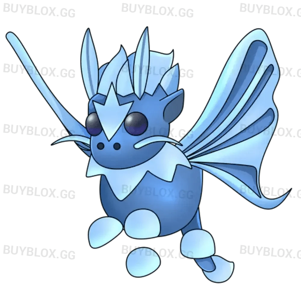 Ice Moth Dragon - Adopt Me