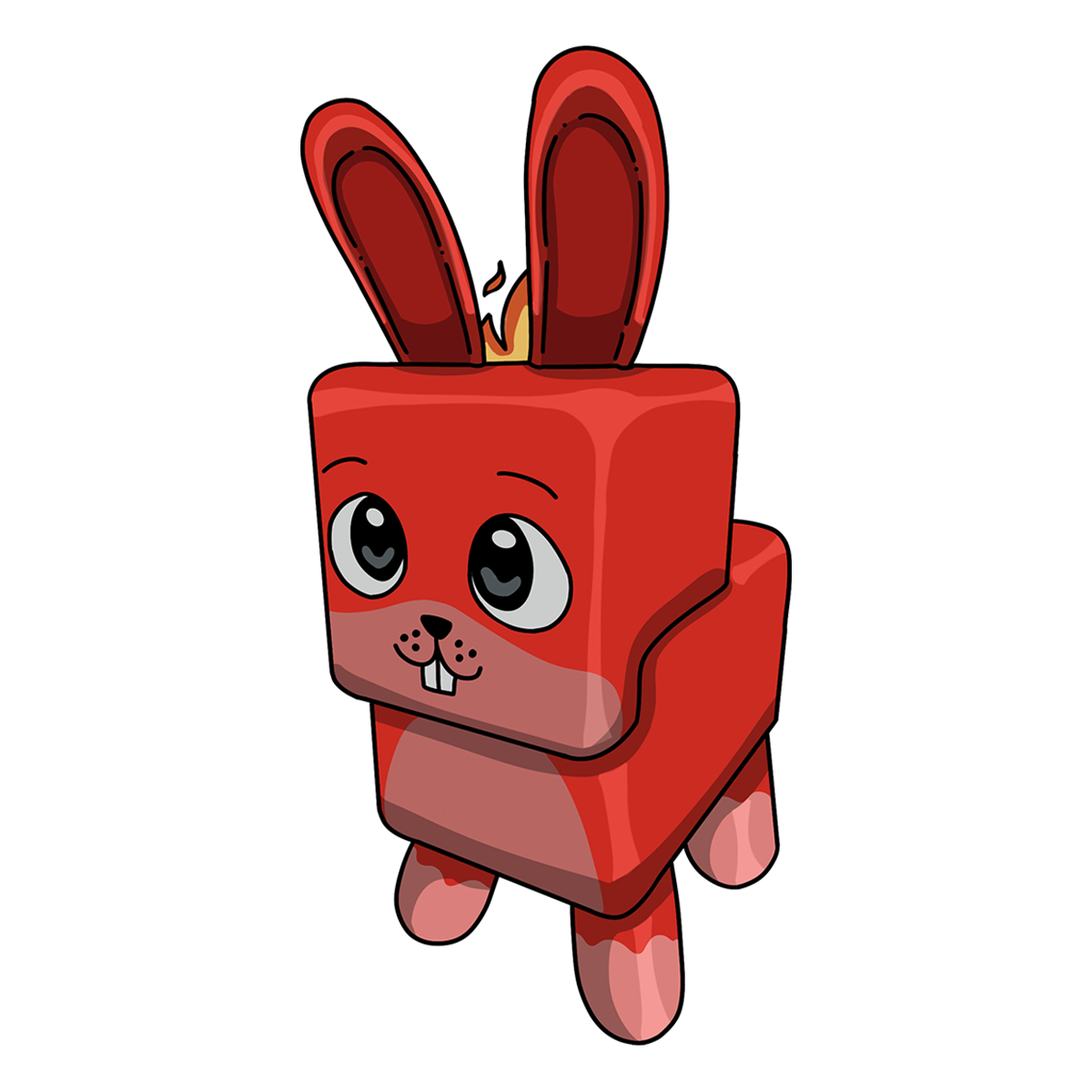 Fire Bunny Pet