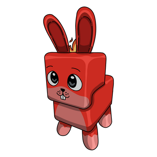 Fire Bunny Pet