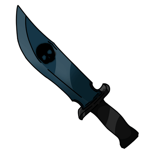 Blue Elite Knife