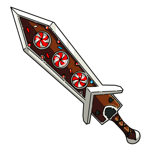 Swirly Blade Knife