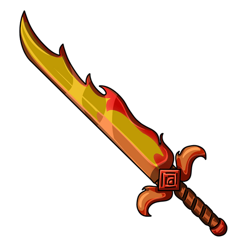 Flames Knife