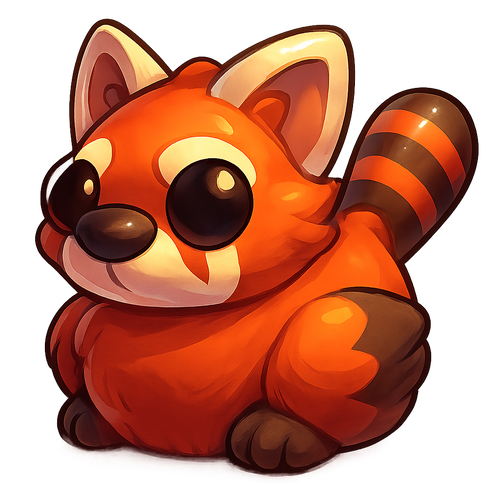 Red Panda Ducky