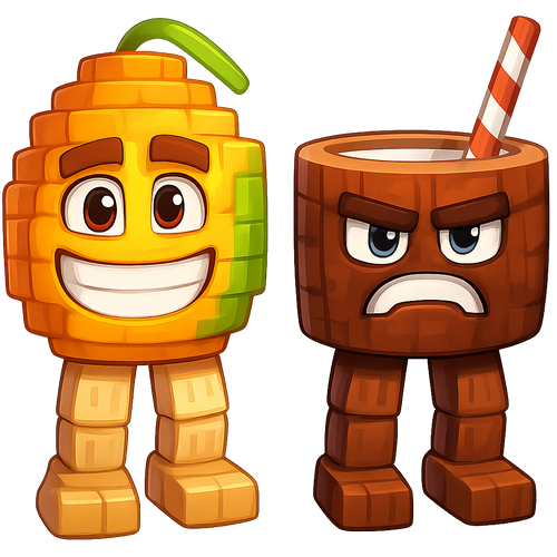 Coco and Mango