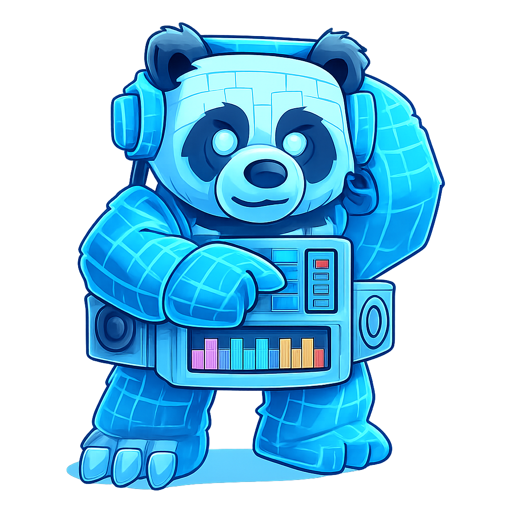 Cyber DJ Panda