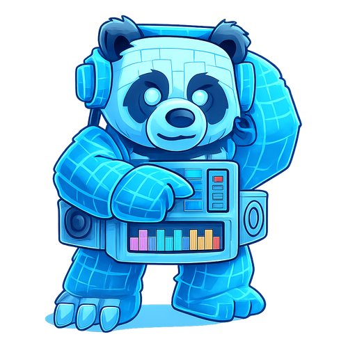 Cyber DJ Panda