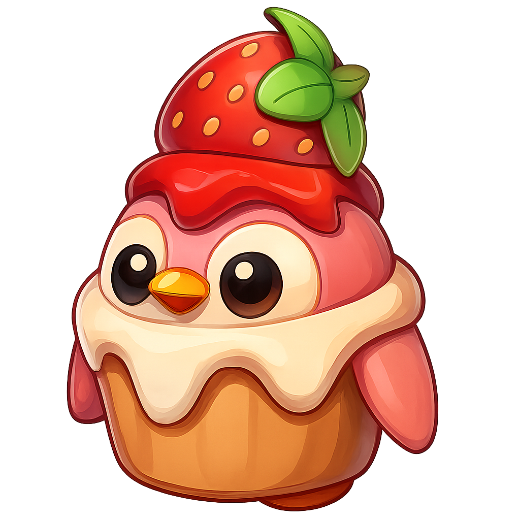 MFR Strawberry Penguin