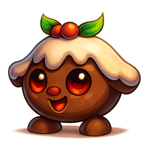 MFR Christmas Pudding Pup