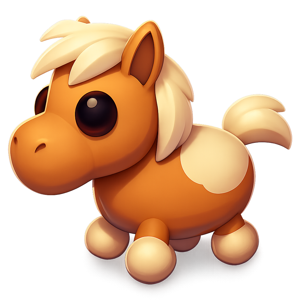 Shetland Pony Light Brown