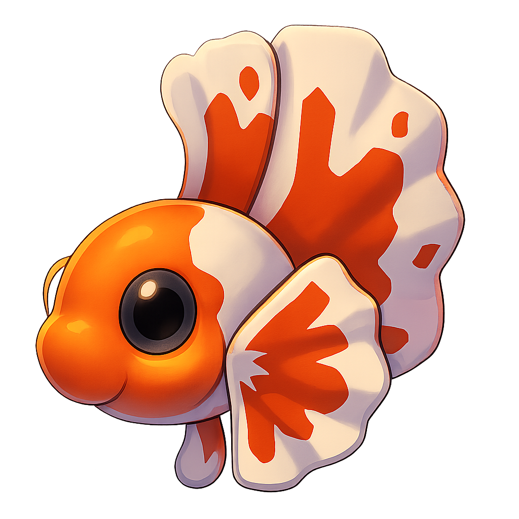 NFR Orange Betta Fish