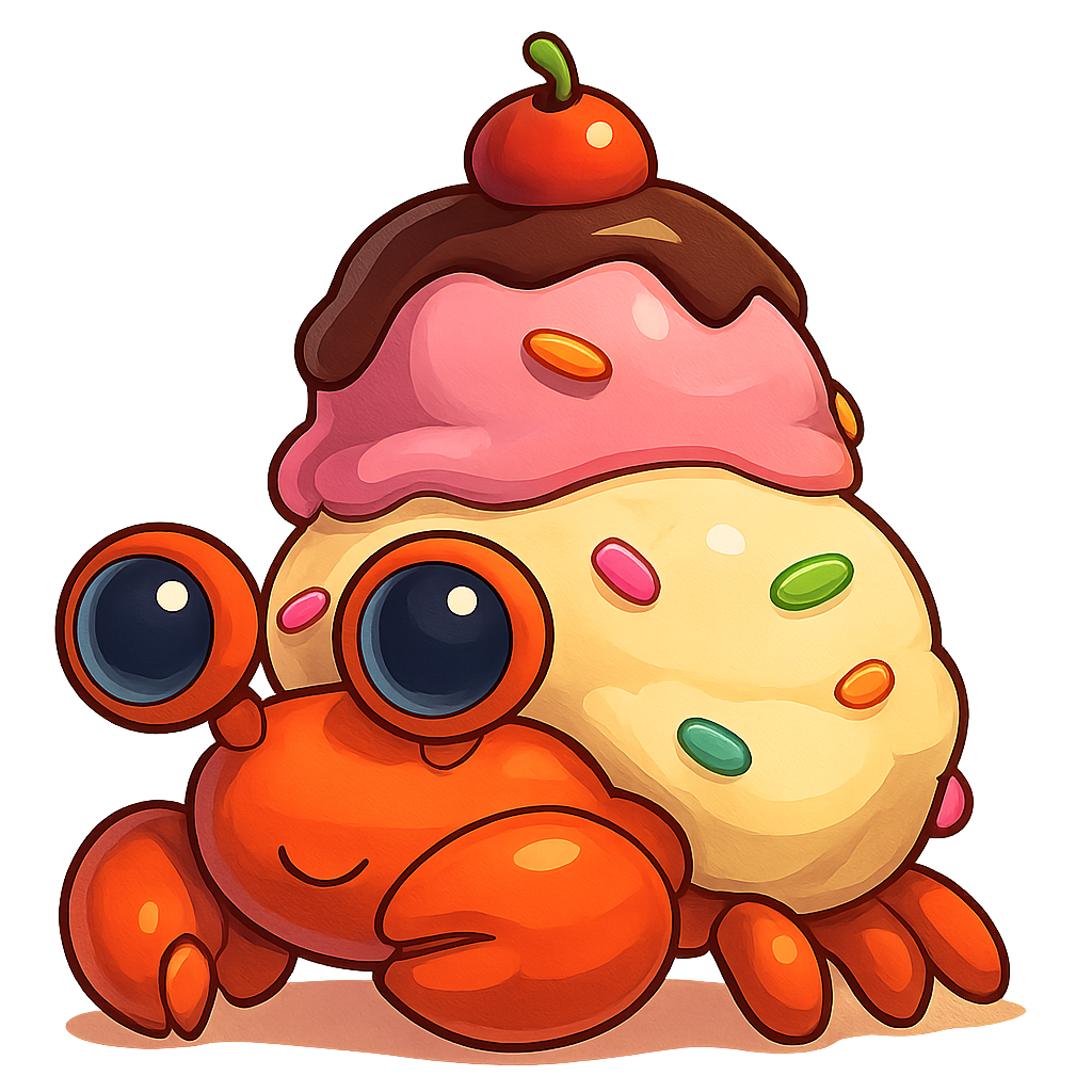 MFR Ice Cream Hermit Crab