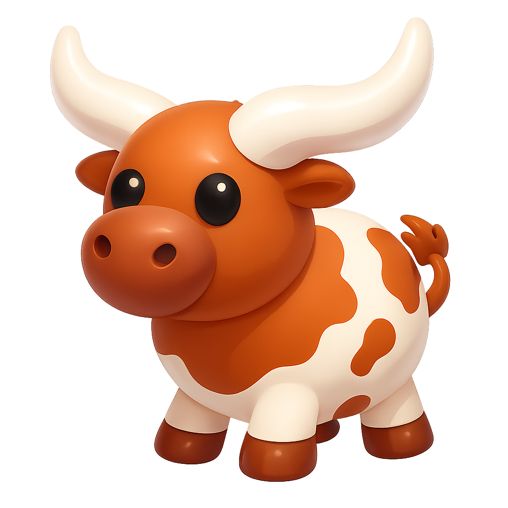 NFR Longhorn Cow