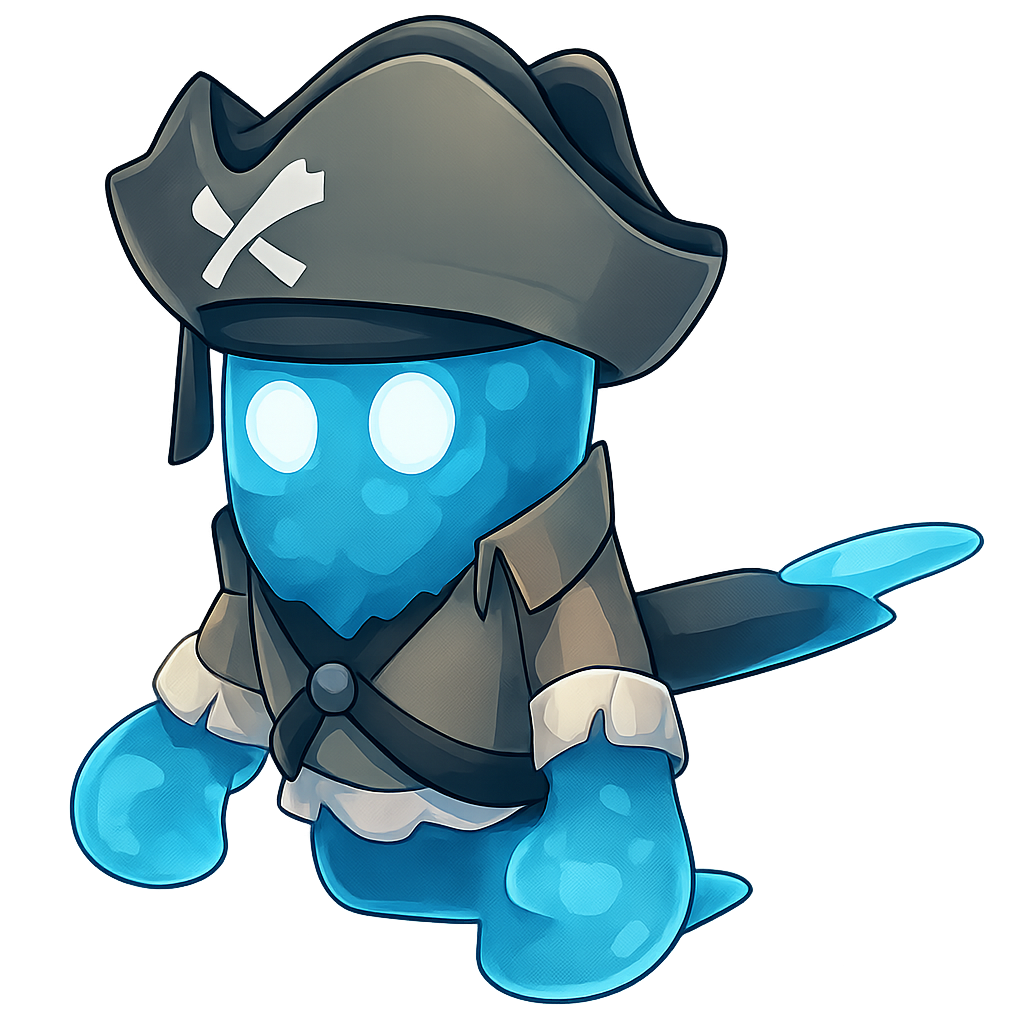 MFR Pirate Ghost Capuchin Monkey