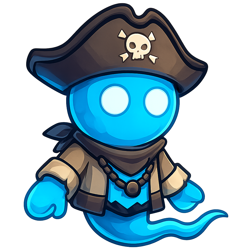 NFR Pirate Ghost Capuchin Monkey