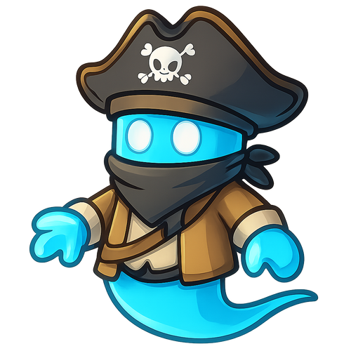 Pirate Ghost Capuchin Monkey