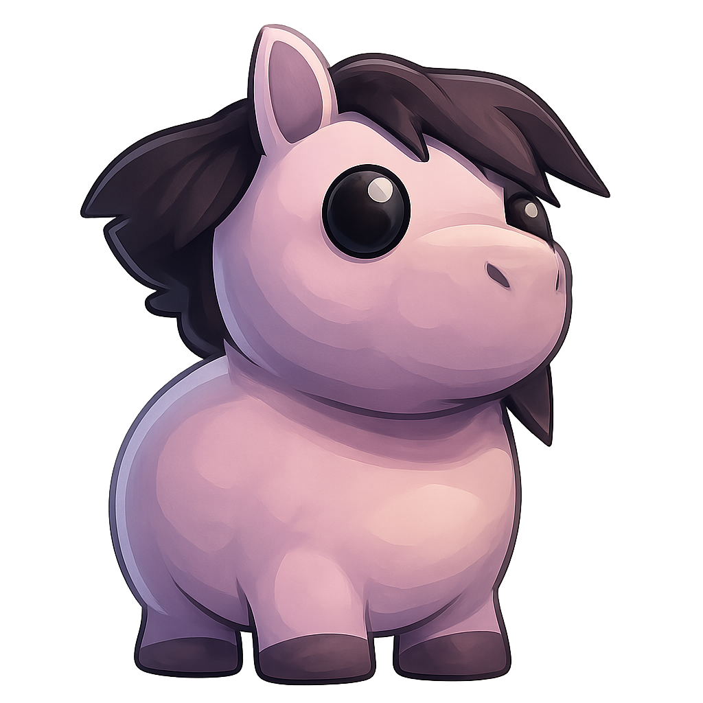 Shetland Pony White