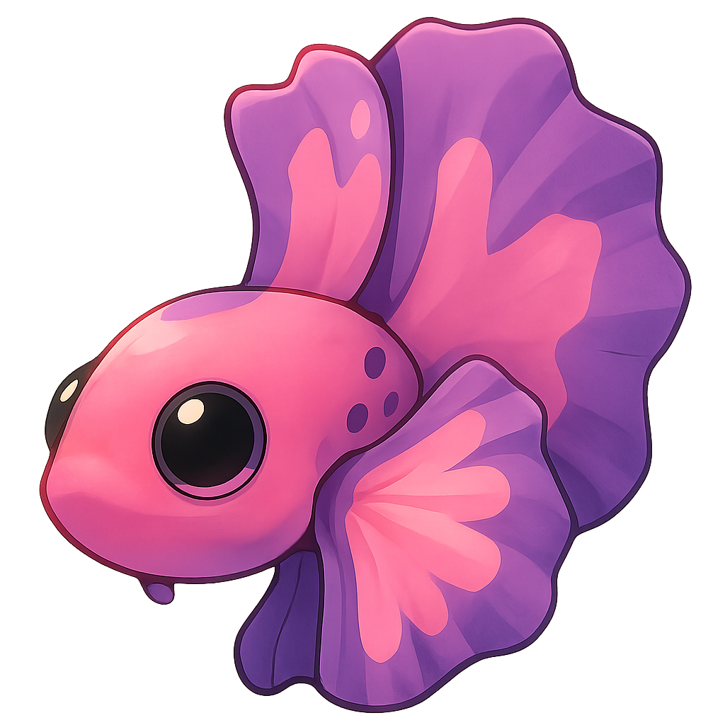 MFR Pink Betta Fish