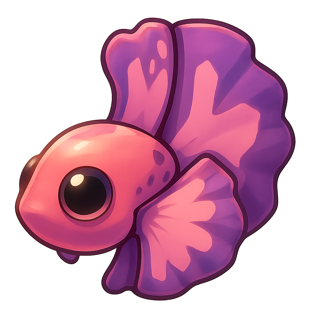 NFR Pink Betta Fish