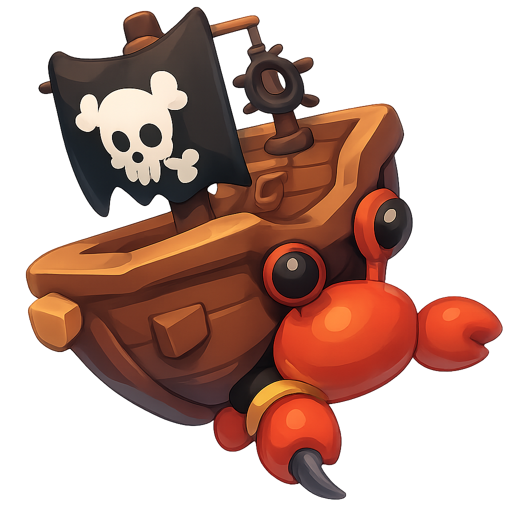 NFR Pirate Hermit Crab