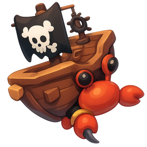 NFR Pirate Hermit Crab