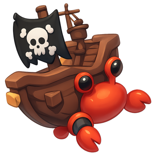 Pirate Hermit Crab