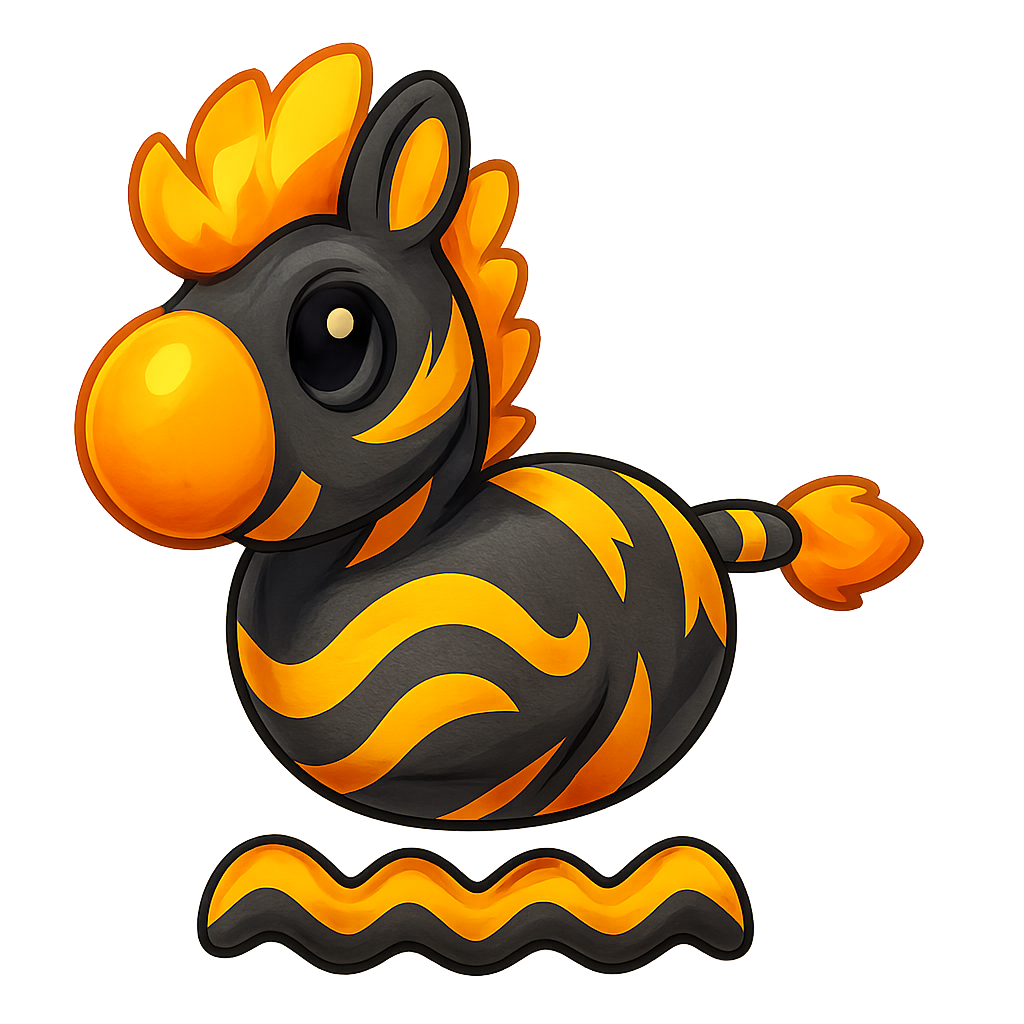MFR Flaming Zebra