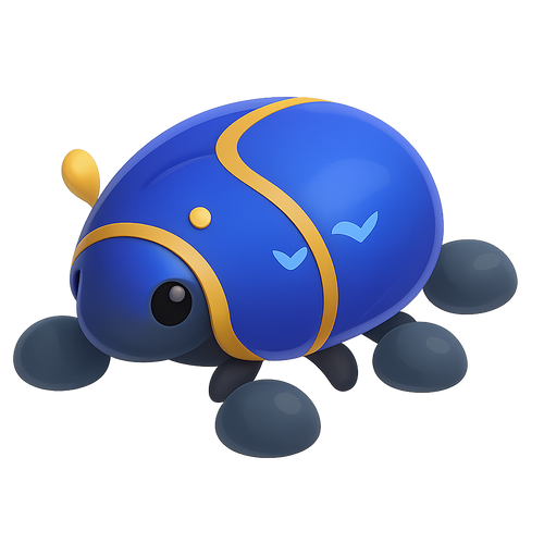 MFR Giant Blue Scarab
